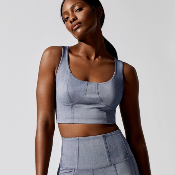 NWT Year Of Ours Denim Dolly Bra - Picture 1 of 4